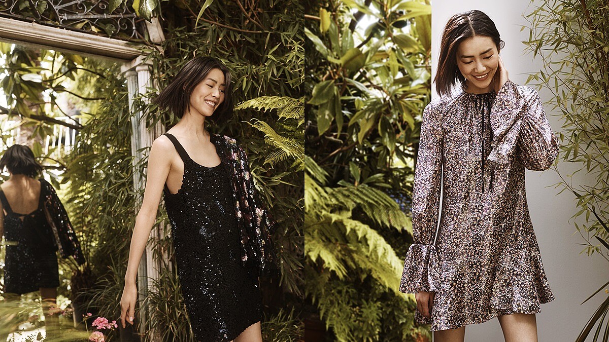 以古典地毯為靈感！劉雯率性詮釋H&amp;M Conscious Exclusive第一次的秋冬系列