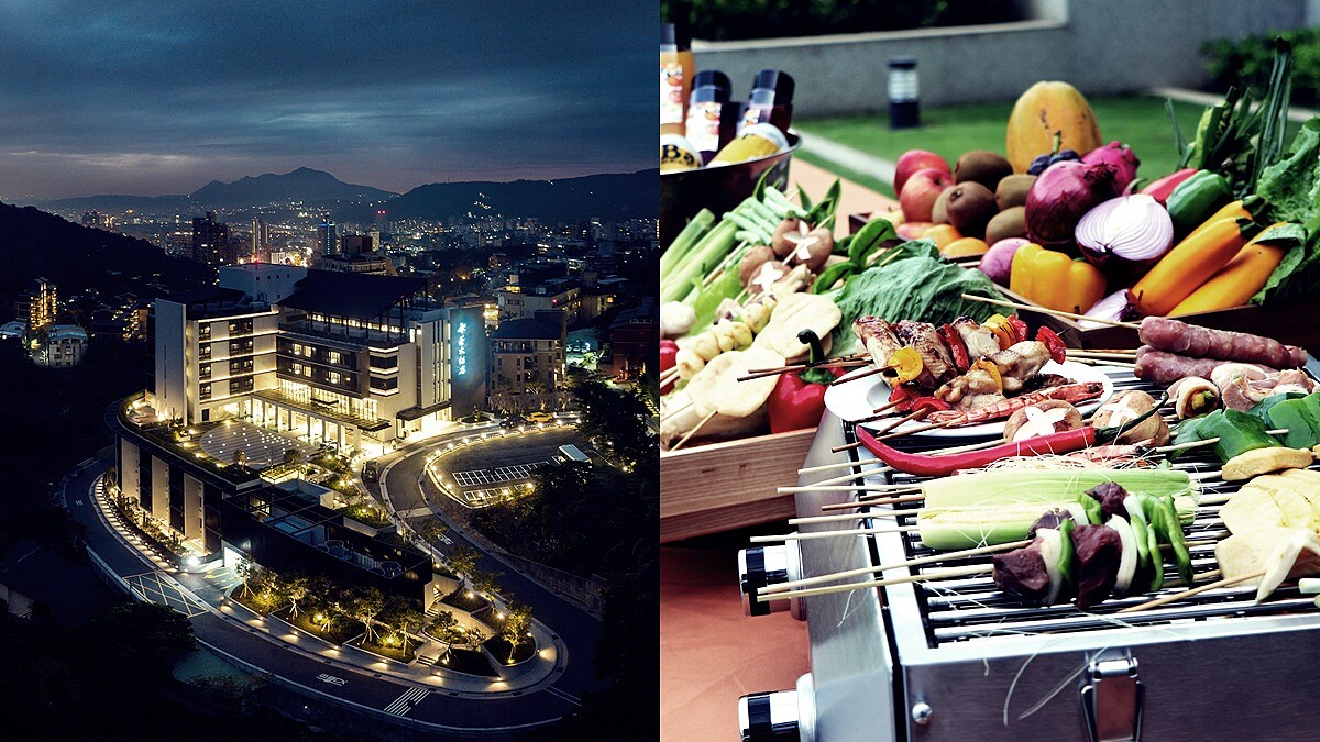 在溫泉飯店來場BBQ星光派對！啤酒烤肉派對、泡湯的療癒行程，讓北投亞太飯店帶你賞月過中秋