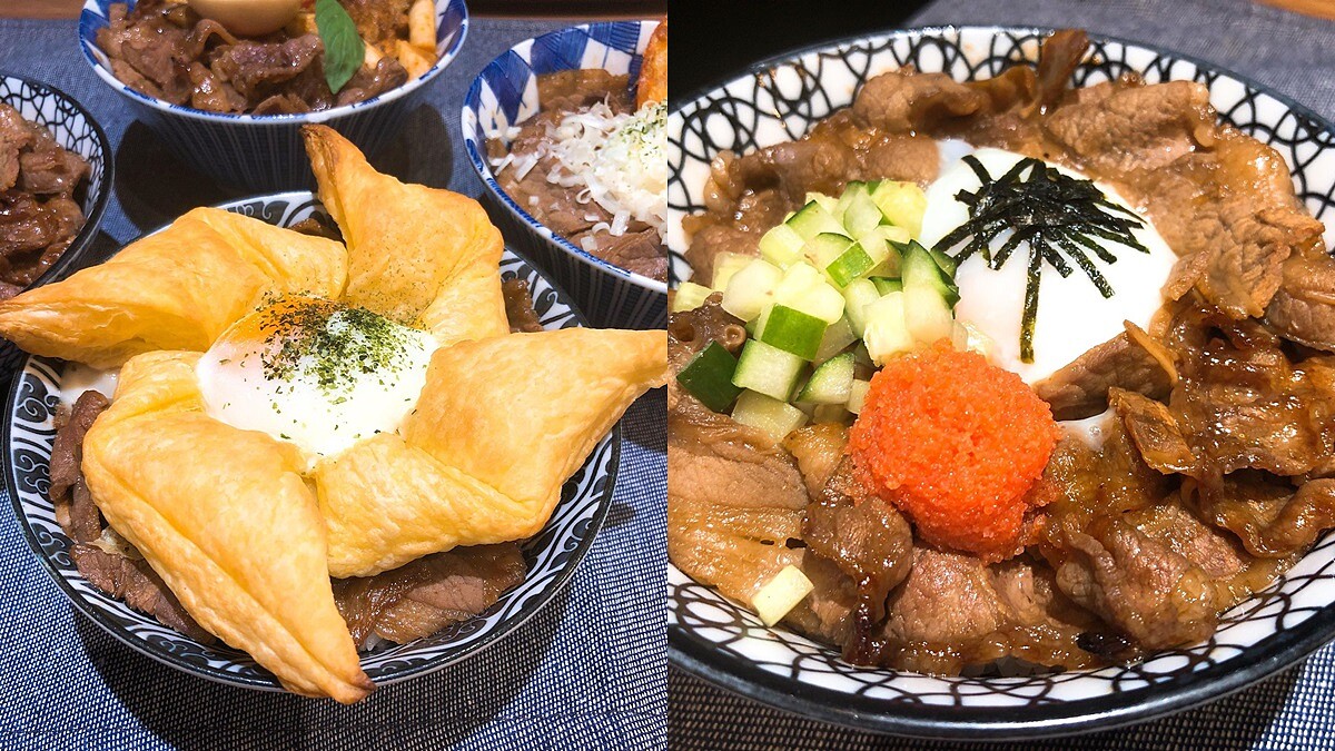 超浮誇丼飯來了！開丼推出全新菜色，「法式千層酥皮燒肉丼」肉控必嚐