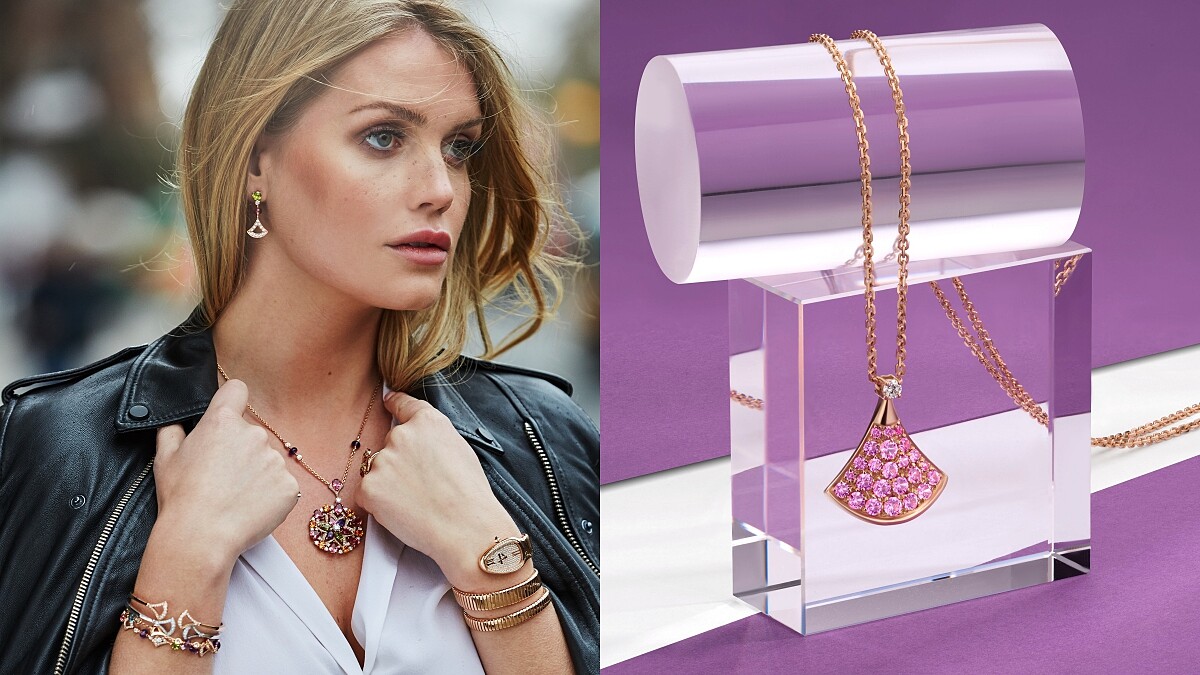 無法抗拒的迷人彩寶配上優美扇形輪廓，寶格麗全新Divas’ Dream系列絕對使你一見傾心！