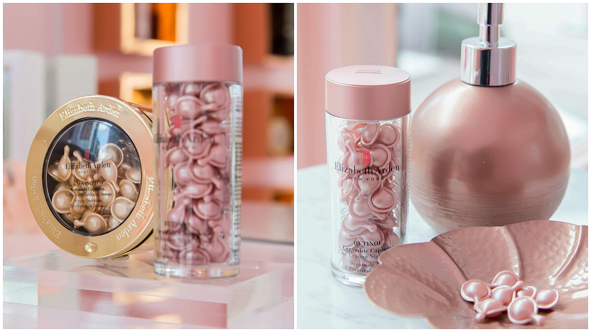 伊麗莎白雅頓王牌膠囊變身玫瑰金！加入除皺生力軍「玫瑰金抗痕膠囊」一顆逆轉肌齡