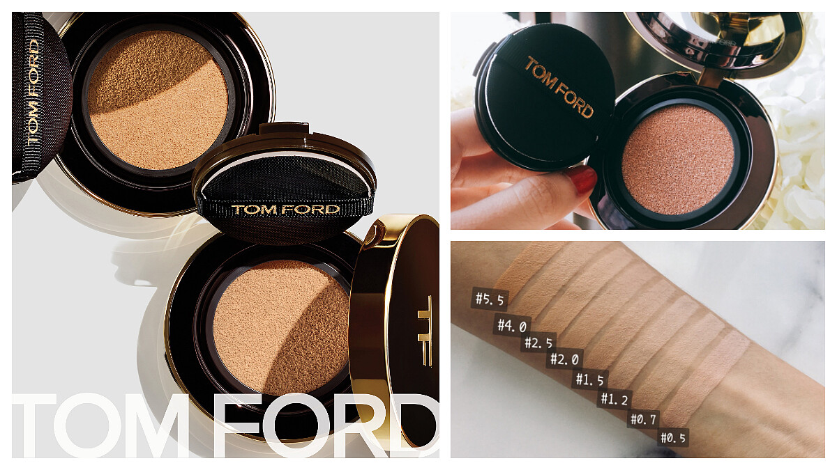 3秒由霧感轉換成奢華絲緞光澤、持高防曬係數、注入讓肌膚自體發光的頂級保養成份 萬眾期待下TOM FORD終於推出第一款時尚氣墊粉餅！