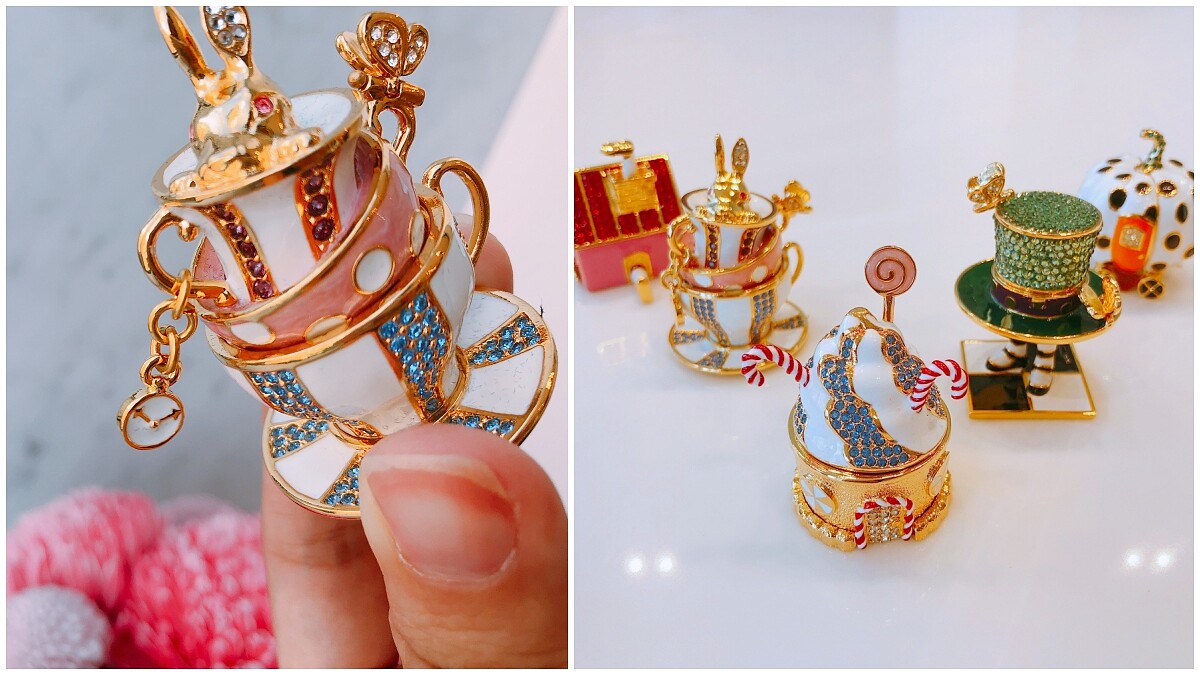 「是泰迪熊、旋轉木馬、愛麗絲夢遊仙境的可愛香膏」 雅詩蘭黛一年一度的固體香精充滿濃濃童話風格