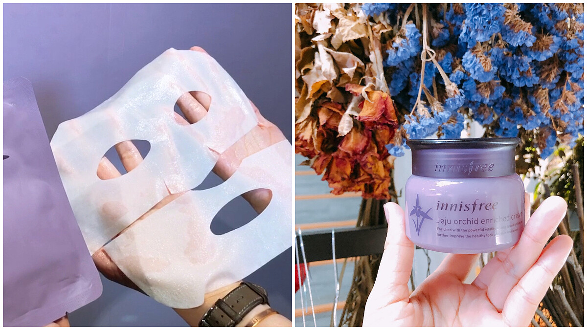 一片在手水潤肌擁有！innisfree把濟州寒蘭滋養霜變成面膜，懶女孩的抗老福音