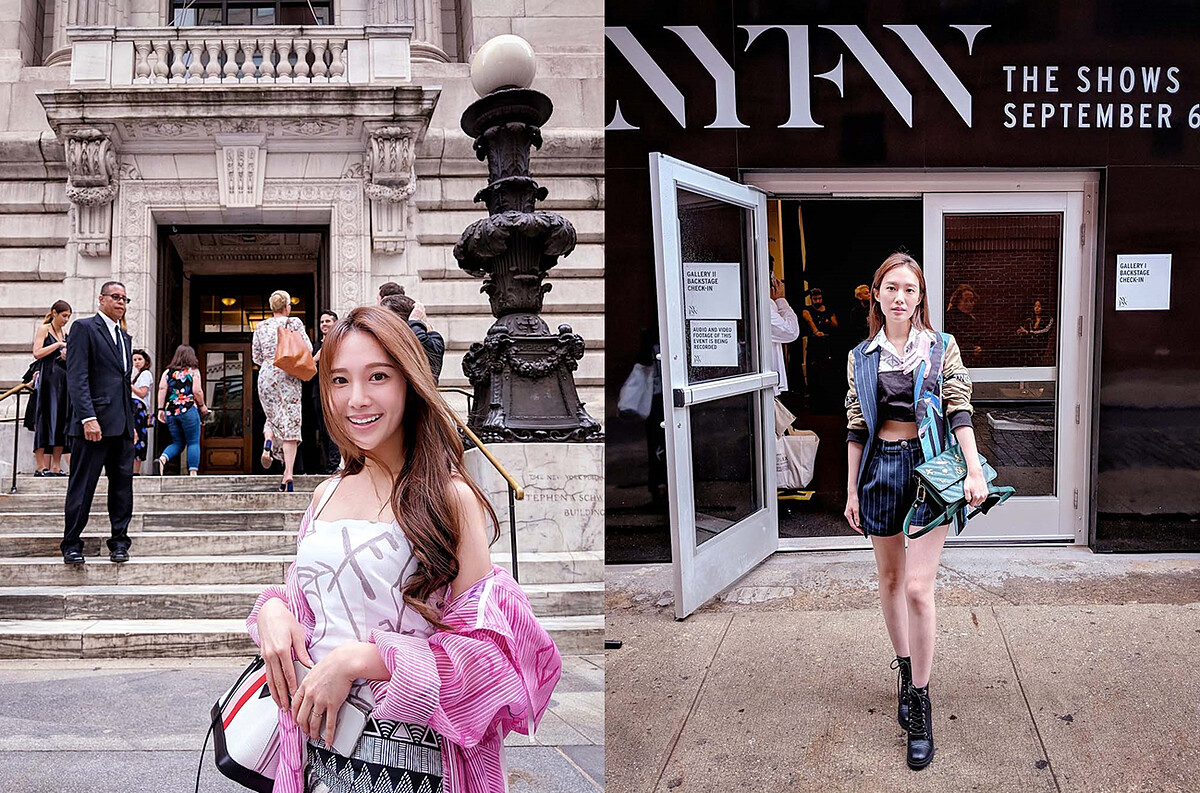 浪Live主播-克萊兒：「這趟紐約時裝體驗周～真的是非常珍貴的旅程！深深覺得時尚編輯根本就是藝術家，把最美的事物用文字和影像傳遞給讀者。」