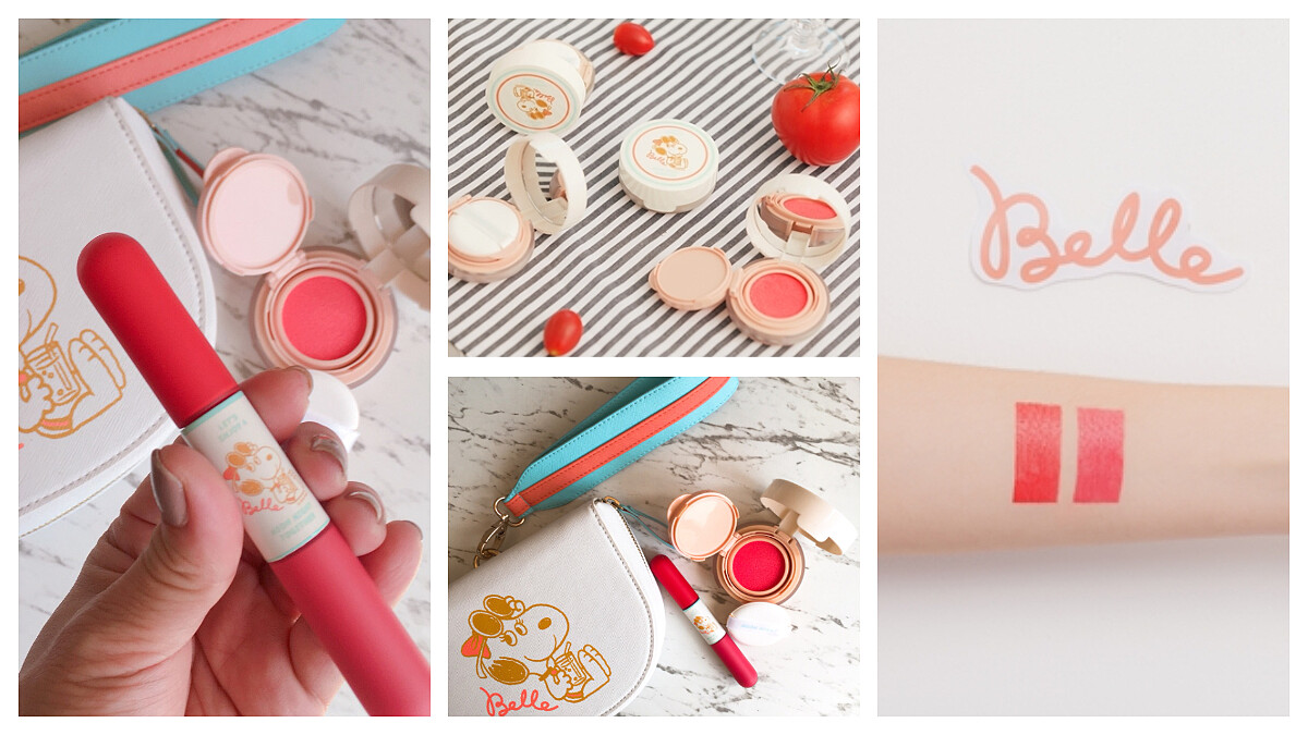 太可愛了！PAZZO與Snoopy &amp;amp; Belle聯手推出Neon Night系列彩妝組