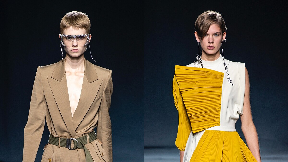 超搶眼鑽飾眼鏡、男模戴上大耳環… Givenchy春夏打造宛如照鏡子般的無性別大秀