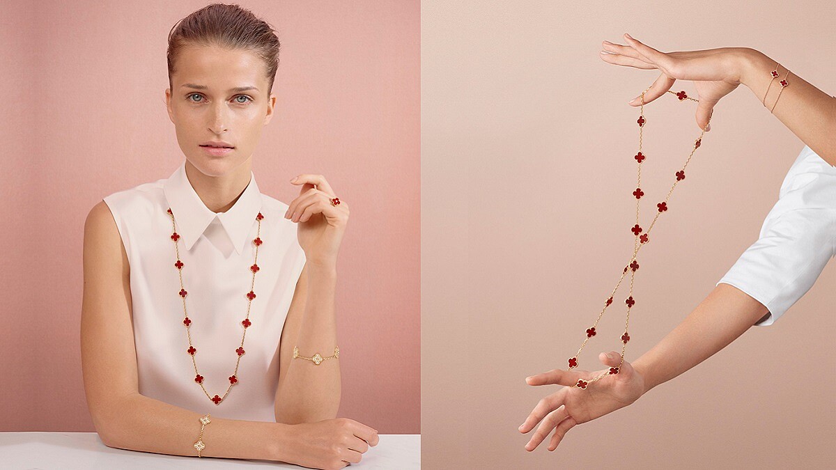 讓妳隨時擁有非凡品味，梵克雅寶Alhambra完美締造女人各種優雅面貌