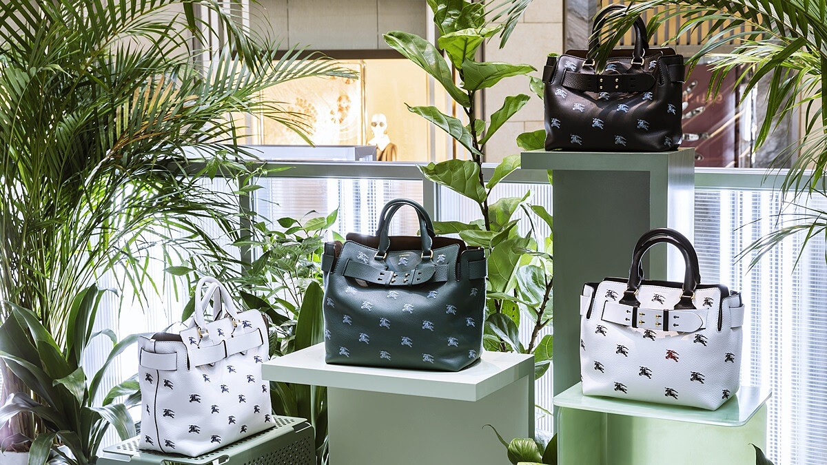 浪漫溫室降臨微風信義！BURBERRY 打造THE BELT BAG 期間限定快閃店