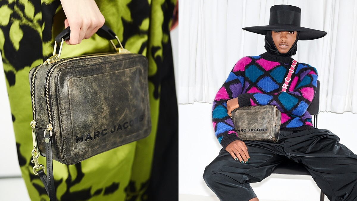 復古控請納入購物清單！Marc Jacobs以午餐盒為靈感，推出刷舊感美包The Box