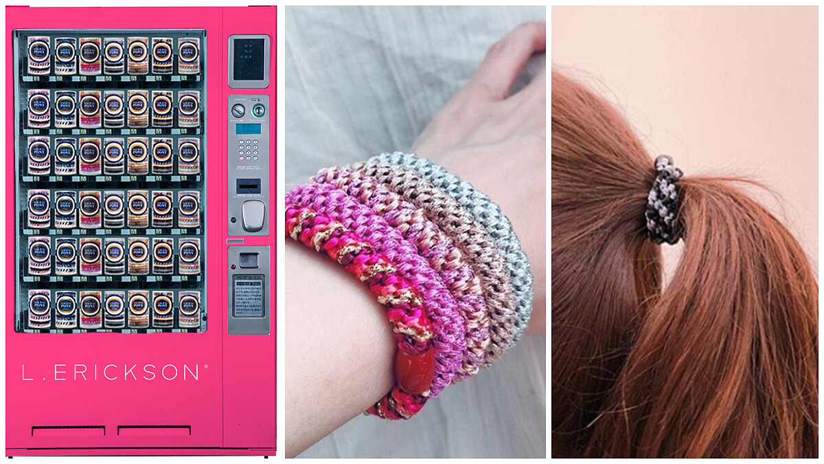 說真的〜就算Pink Run跑不完我也要得到它！L. ERICKSON超大禮包只在販賣機有得投錢買！