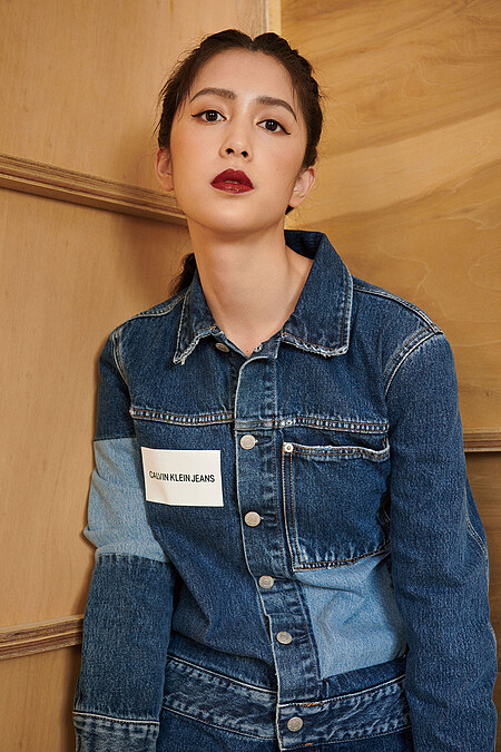 丹寧連身短裙，Calvin Klein Jeans