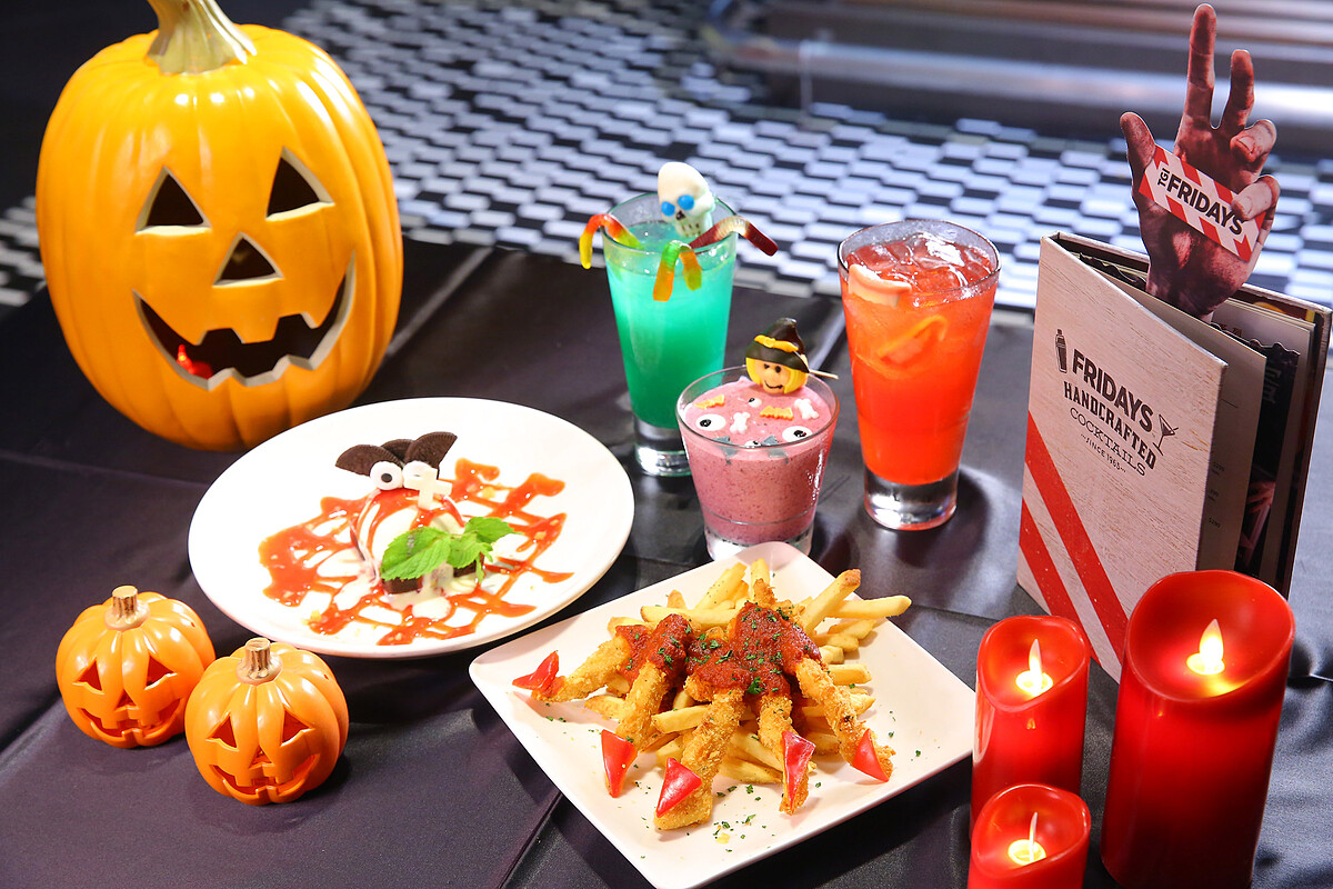 不給血就搗蛋！TGI FRIDAYS血手指、可愛鬼怪端上桌，萬聖吸血趴盛大開席