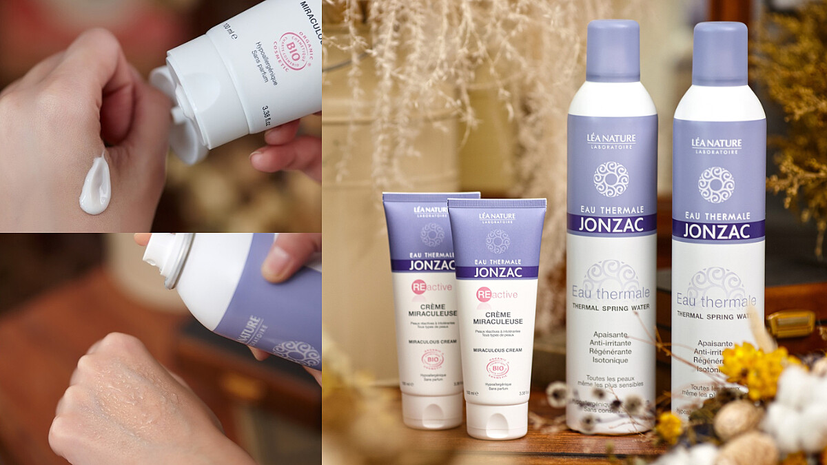 換季最需要的肌膚修護力，小編都靠「活泉水噴霧+奇蹟霜」來幫忙，這個秋冬必須試試！