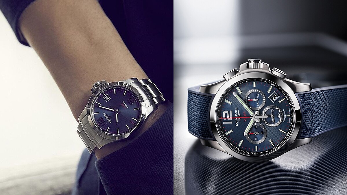 Longines浪琴征服者系列 V.H.P. 推出計時碼錶款式，高科技、高精準、優雅又帥氣！