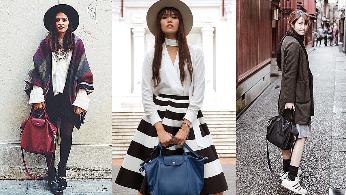 就是這個包！時尚潮人與明星都有的超好搭摺疊包，秋冬時髦新色讓人好想再入手！