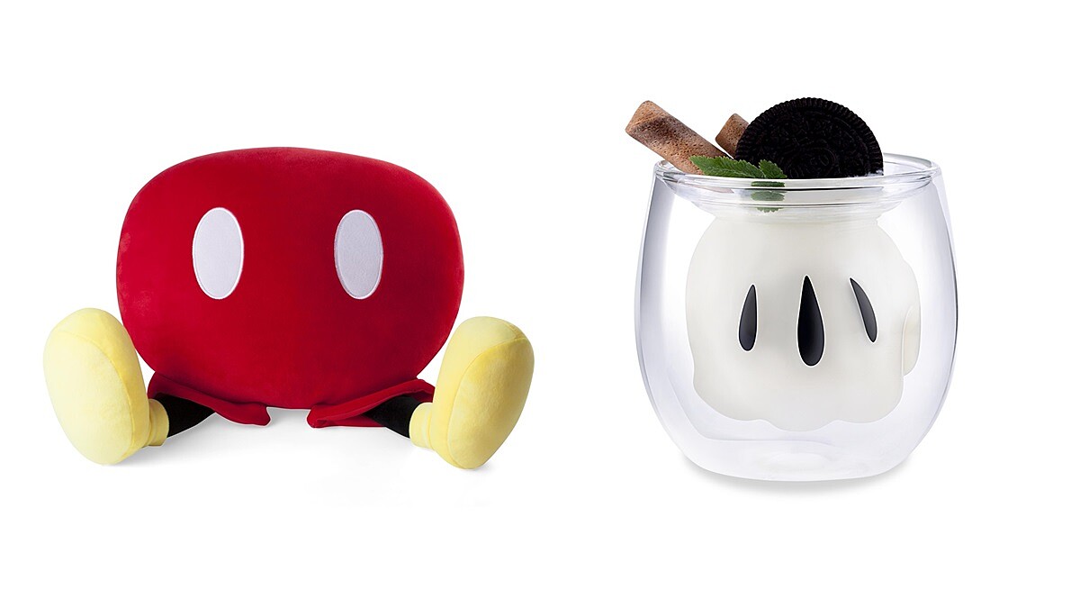 米奇屁股造型抱枕毯、米奇手套雙層玻璃杯！全家便利商店推出米奇90週年限定集點活動，還有超Q萌的米妮迴力車