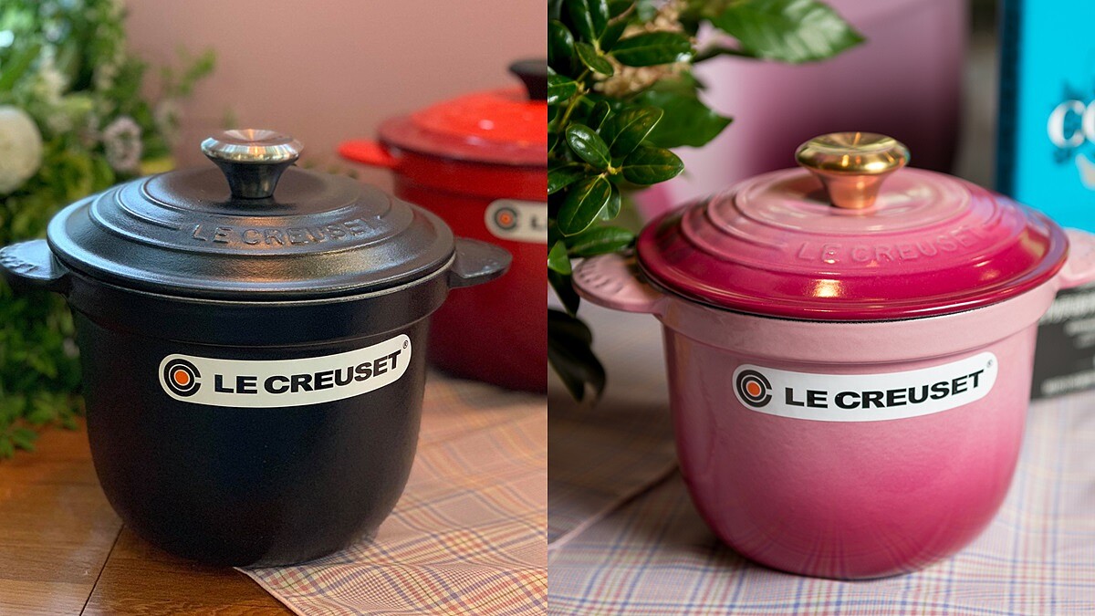 大小超適合單身男女和健身族！沉靜黑、野莓金......Le Creuset推出全新4色「萬用窈窕鑄鐵鍋」