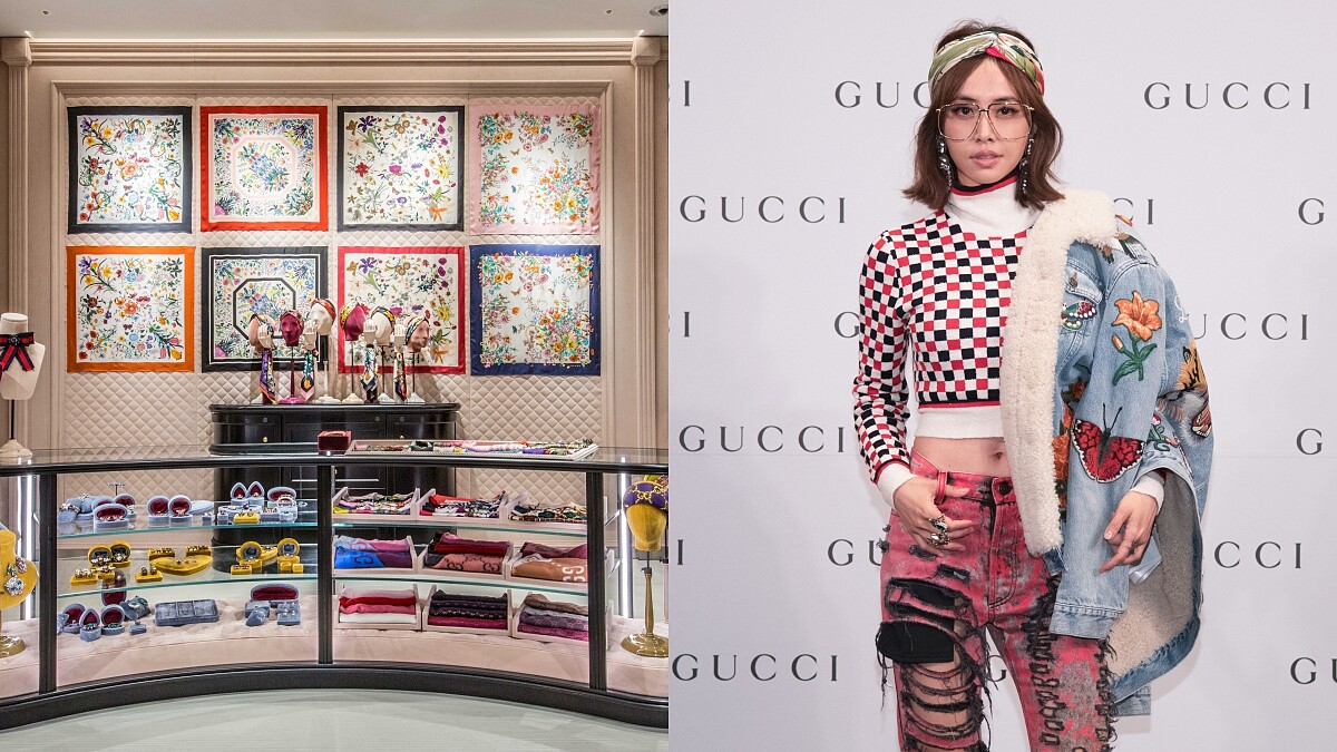 不分內裡內外皆充滿文藝復興氣息！想親自感受Alessandro Michele的異想情懷，那麼嶄新的Gucci新光A4店你勢必到訪！