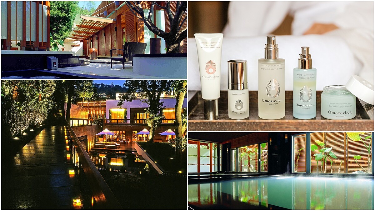 說走就走城市祕境Spa【北投三二行館X Omorovicza】感受舞蝶輕彈好手技