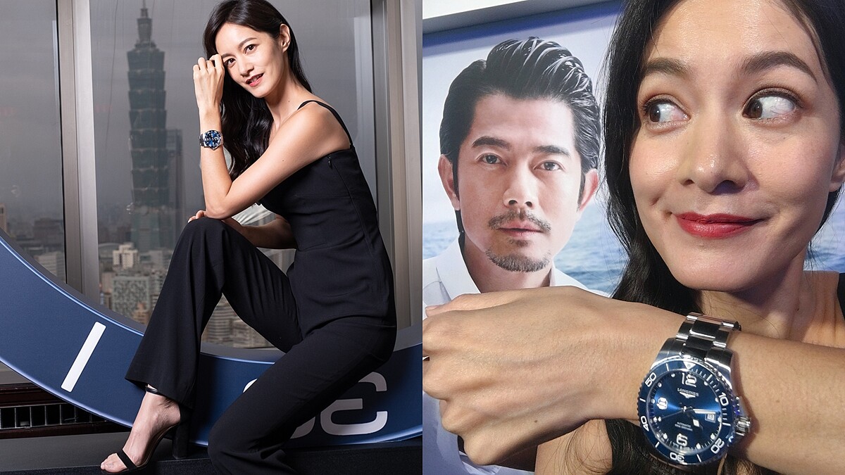 陽光女神Janet：Longines浪琴HydroConquest深海征服者腕錶，能耍帥也能優雅，我很喜歡！