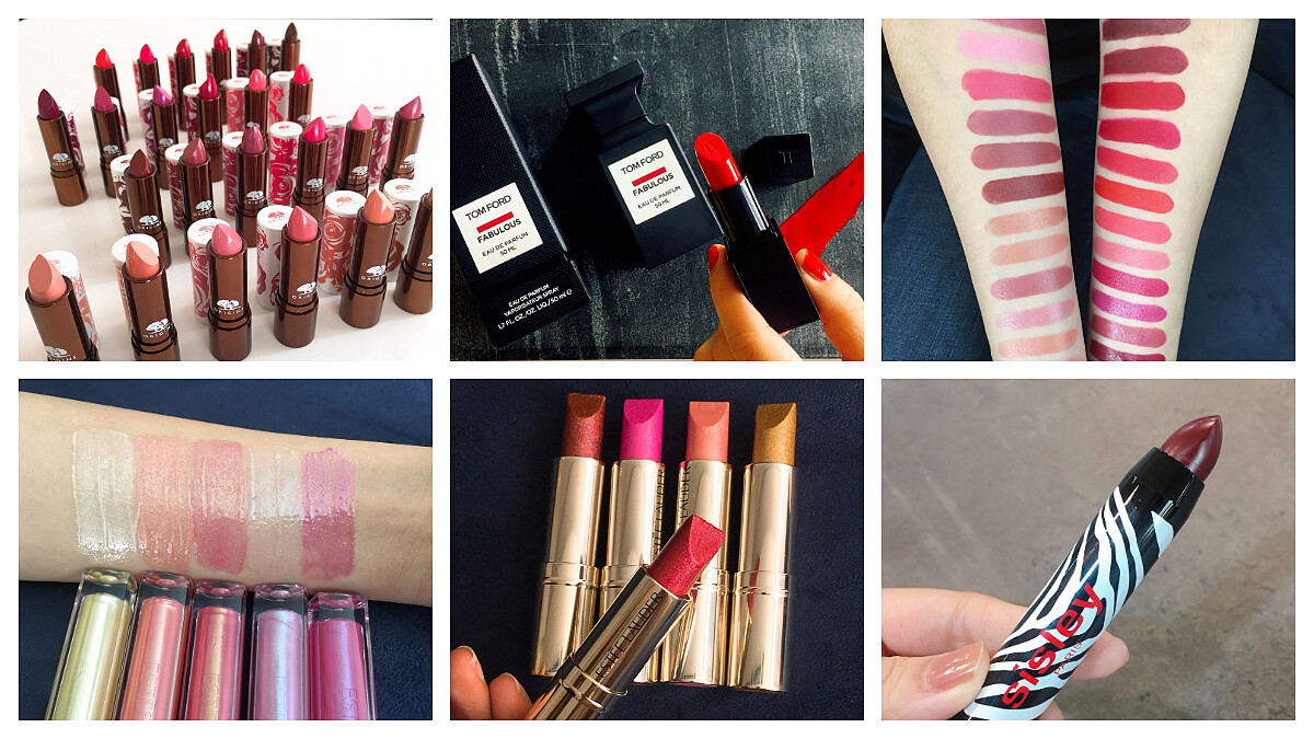 雅詩蘭黛夢幻極光唇彩、Tom Ford FUCKING FABULOUS全新時尚中毒紅唇色、品木宣言用花做的精油唇膏、Sisley迷人的紫霧玫瑰唇筆…2018年終唇膏清單請收下！