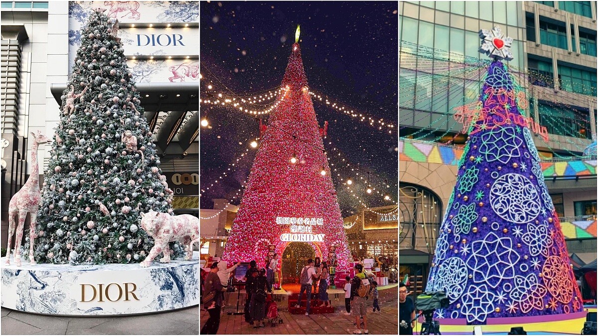 最高、最美、最浮誇的耶誕樹都在這！2018全台聖誕樹地圖總整理