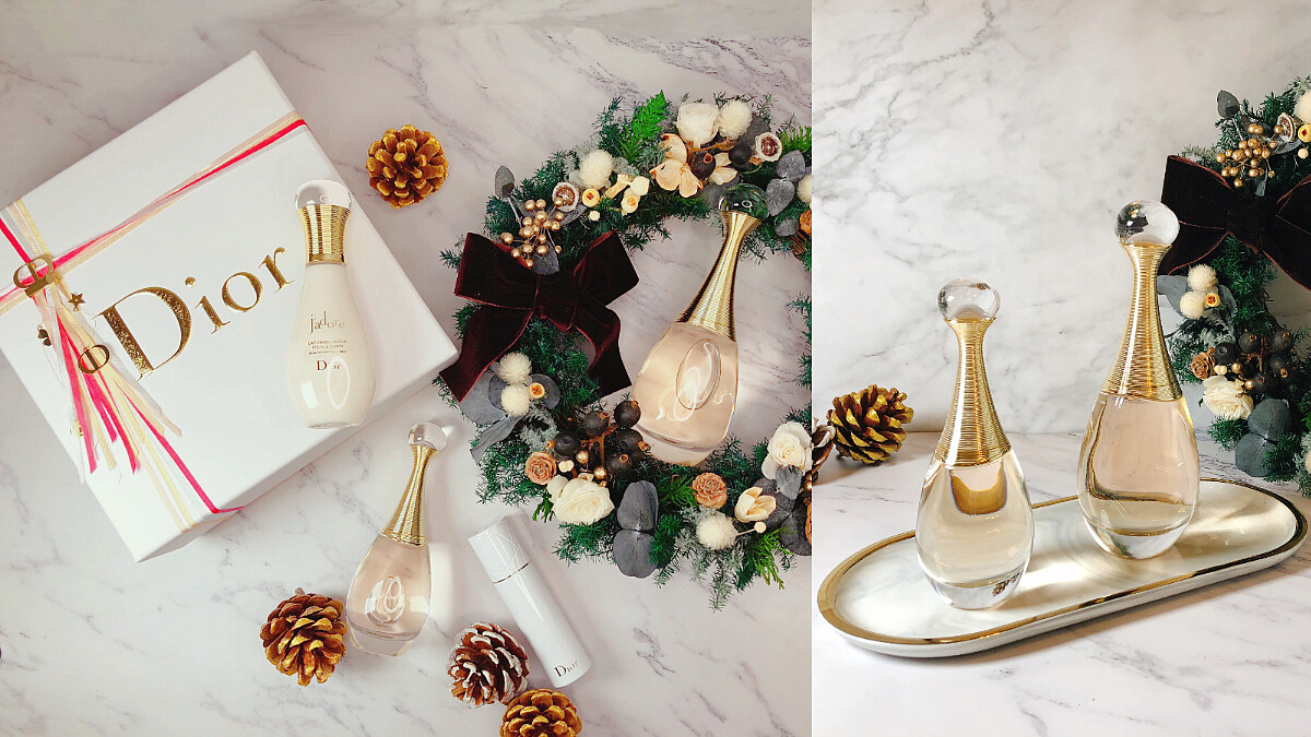 打動女人心的超浪漫聖誕禮！J’adore精萃香氛禮盒傳遞最暖心祝福