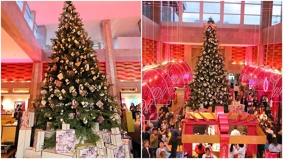 全球只有沖繩才有！沖繩T廣場點亮超巨型的Jo Malone London聖誕樹