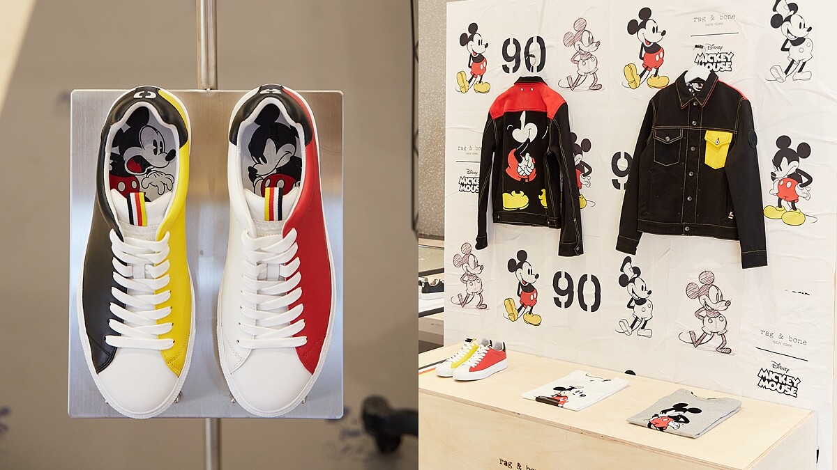 米奇控怎麼能不去朝聖！rag &amp; bone聯名迪士尼快閃店，降臨微風信義