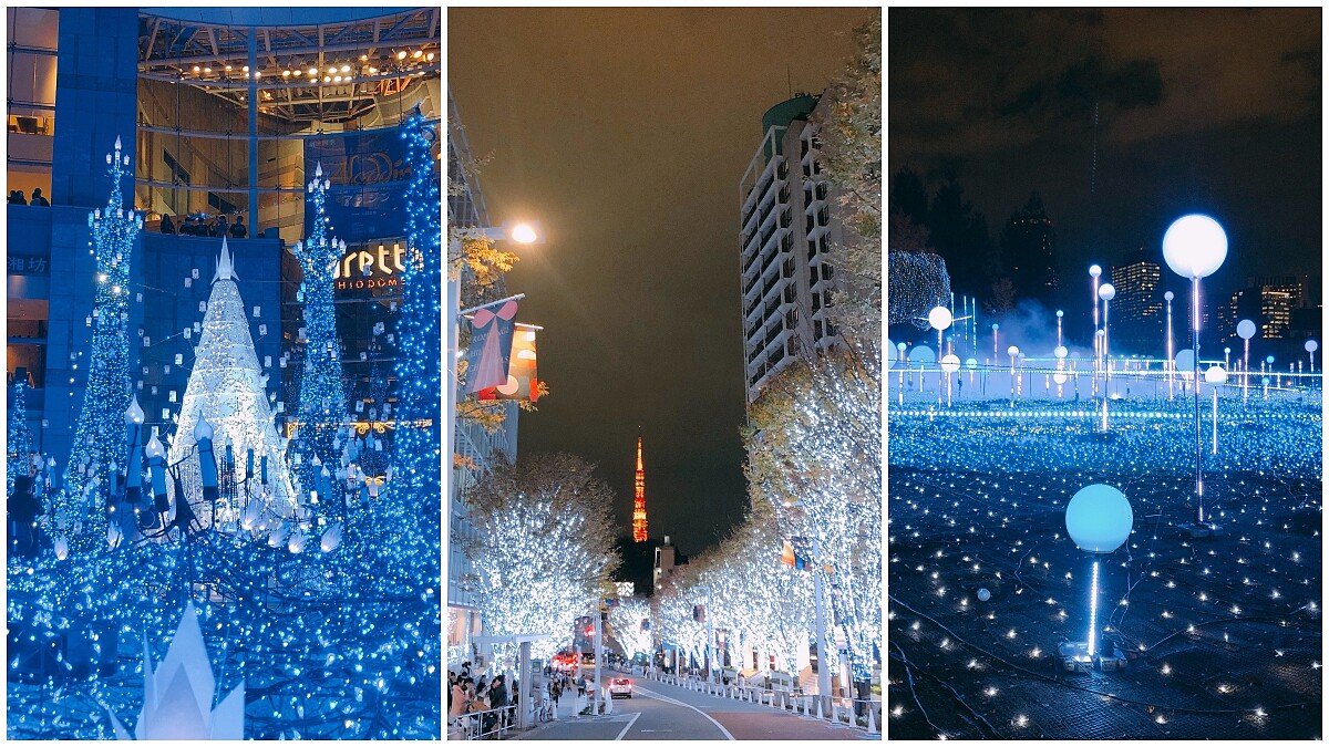 東京2018聖誕點燈三大必看聖地:Caretta汐留冰雪奇緣、六本木櫸坂通、東京中城燈光秀(附現場影片)