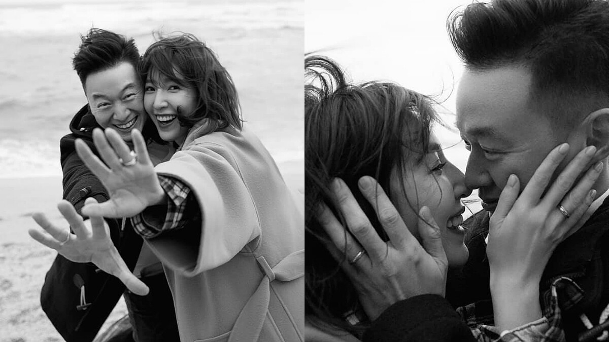 楊謹華結婚了！曬圈外男友甜蜜合照：「在這1095天的日子裡，謝謝有你，愛讓我們相互扶持。」