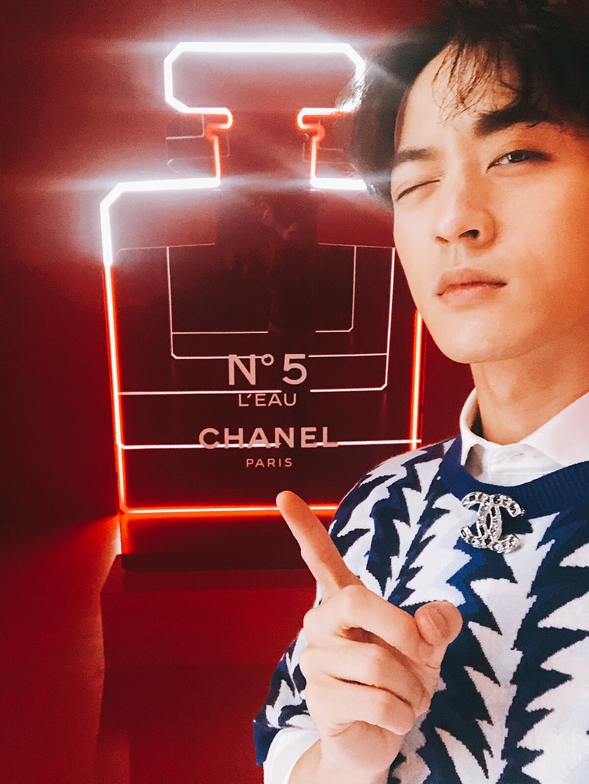 ChanelLeRougePopup-小樂