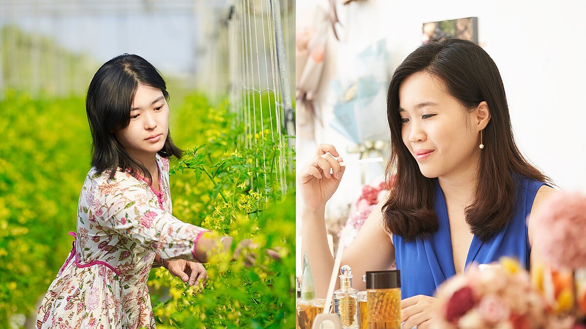 渾然天成的女性魅力，透析二位美麗職人如何用夢想淬鍊自我人生，她們如何兼顧家庭與理想，成就自我的同時擁有美麗與自信
