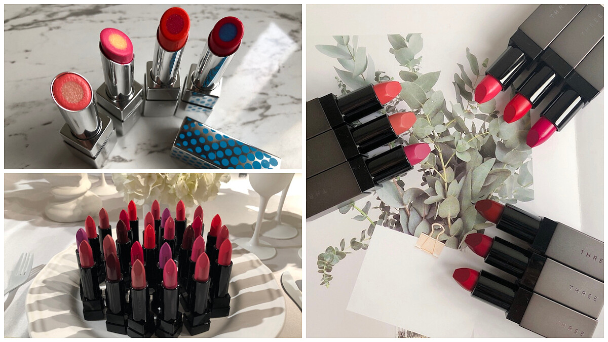 2019春季日系新唇彩：RMK夾心唇膏、THREE謎霧光唇膏、ADDICTION 山茶花色系唇膏