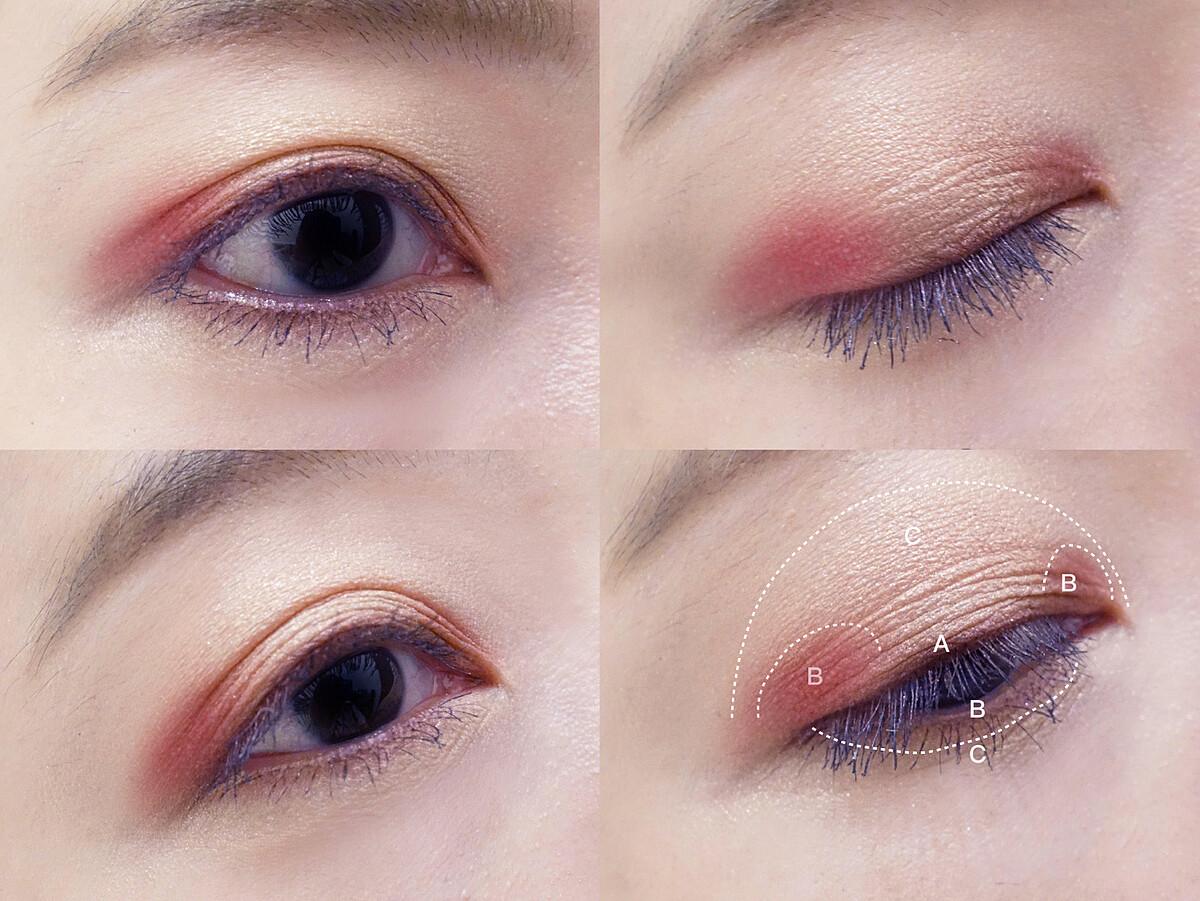 KATE凱婷-深玫絲絨眼影盒RD-1致命閣夜紅