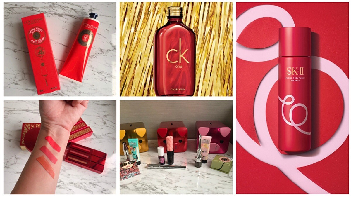「太可愛了~一定要擁有!」2019新春限量美妝買一波:benefit 三隻小豬春節禮盒、歐舒丹護手霜、Nars霓光炫紅彩妝、ck one香水及Etude House小豬系列換上新衣過新年