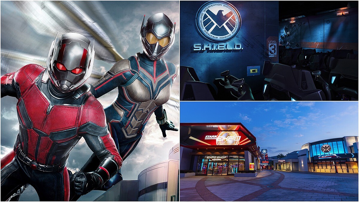 迪士尼全新設施再一發！全球第一個「蟻俠與黃蜂女：擊戰特攻」即將登場