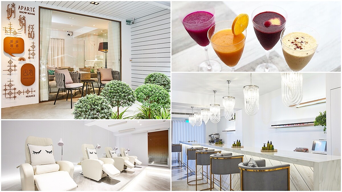 美又時髦新開店！既是「網美咖啡廳，也能美甲、髮型加上手足SPA」，東區複合式沙龍「悄悄話」閨蜜打卡新點