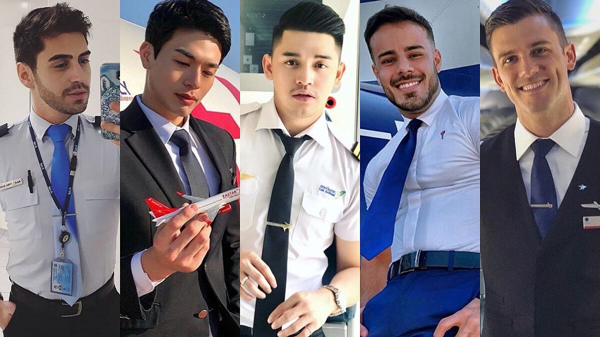 歡迎搭乘帥哥航空！從亞洲到歐洲，讓滿滿的機組帥哥豐富各位的旅行～