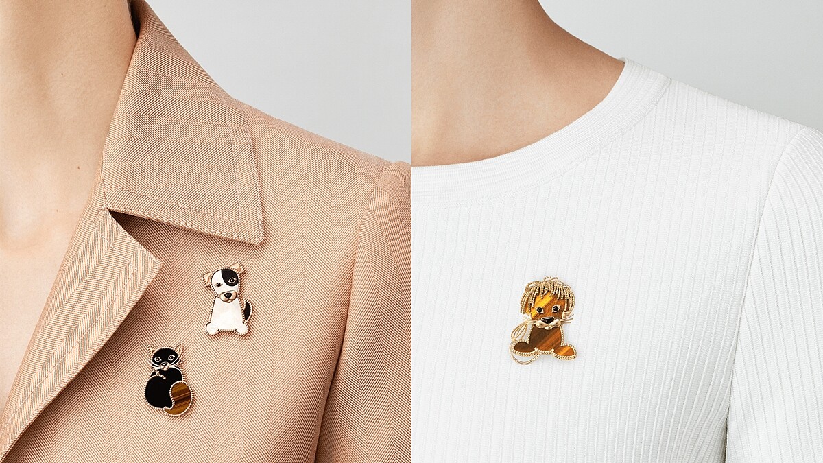 史上最可愛!Van Cleef & Arpels動物主題The Lucky Animalstm胸針系列新作完全萌翻!