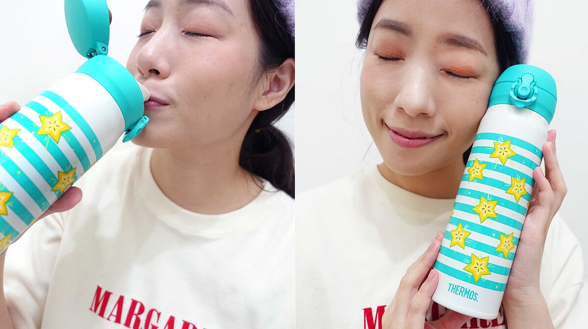 THERMOS膳魔師-台灣區限定款 楊桃瓶