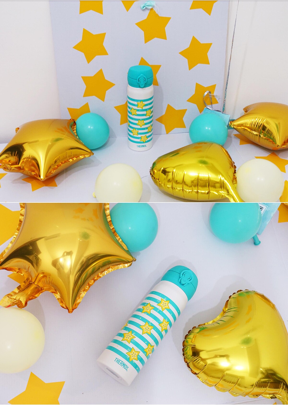 THERMOS膳魔師情人節客製禮盒、楊桃瓶