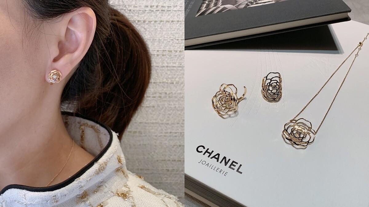 Chanel《Bouton de Cam&eacute;lia》高級珠寶系列