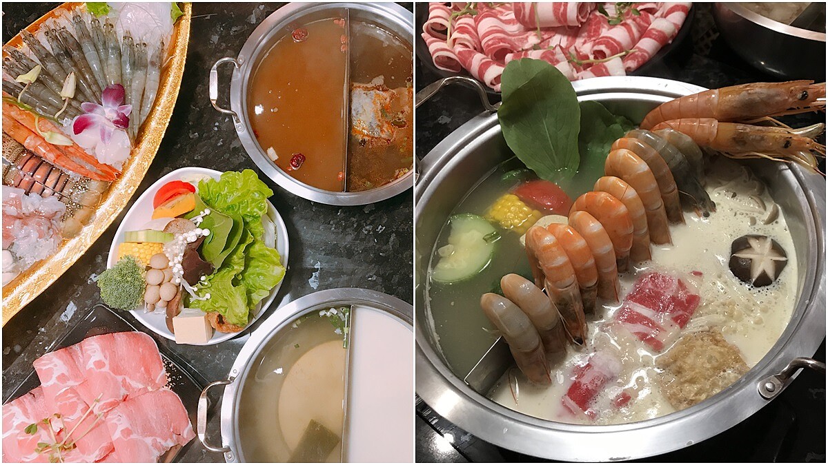 菜盤不含火鍋料，和牛、海鮮用料不手軟！永春捷運站「小鮮肉涮涮屋」連附餐的冰淇淋都是極品