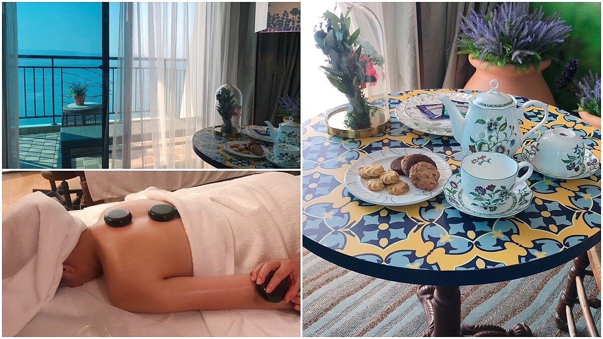 快和閨蜜一起預約！入住浪漫紫色薰衣草房還送身體Spa，淡水福容推出「普羅旺斯海景花園房」開窗就能看見海！