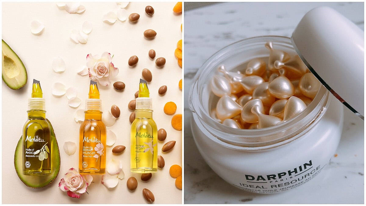 「筆尖滴頭不怕沾手，史上最方便使用的美容油」Melvita蜜葳特植物油全新改版，DARPHIN也把美容油變成一顆顆膠囊