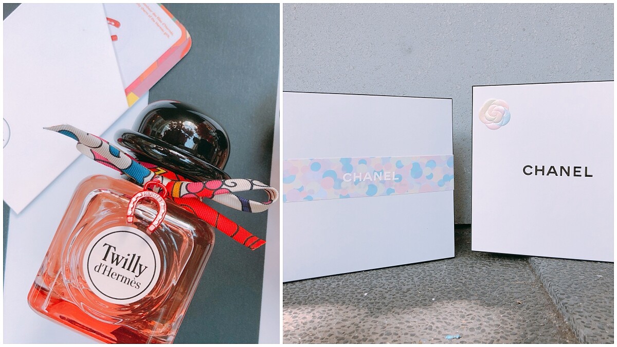 現在抱佛腳還來得及！愛馬仕 Twilly絲意淡香精情人節禮盒有隱藏版絲巾、香奈兒情人節限定包裝是超繽紛圓點點