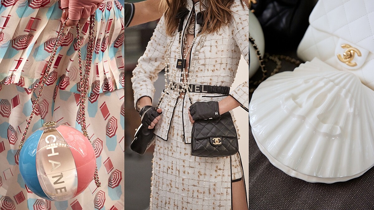 貝殼、海灘球都變成時髦包包!CHANEL 2019春夏海灘大秀配件一覽