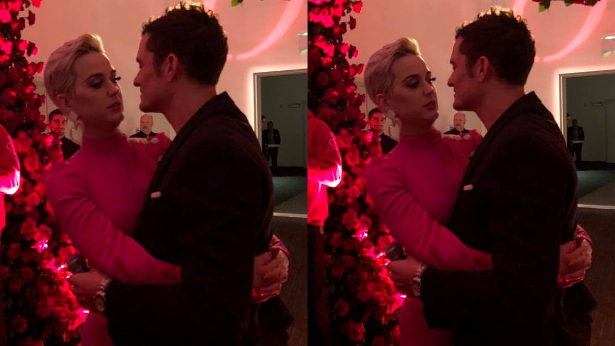 凱蒂佩芮和奧蘭多布魯情人節訂婚啦！相差8歲修成正果，兩人甜蜜相視畫面太甜了